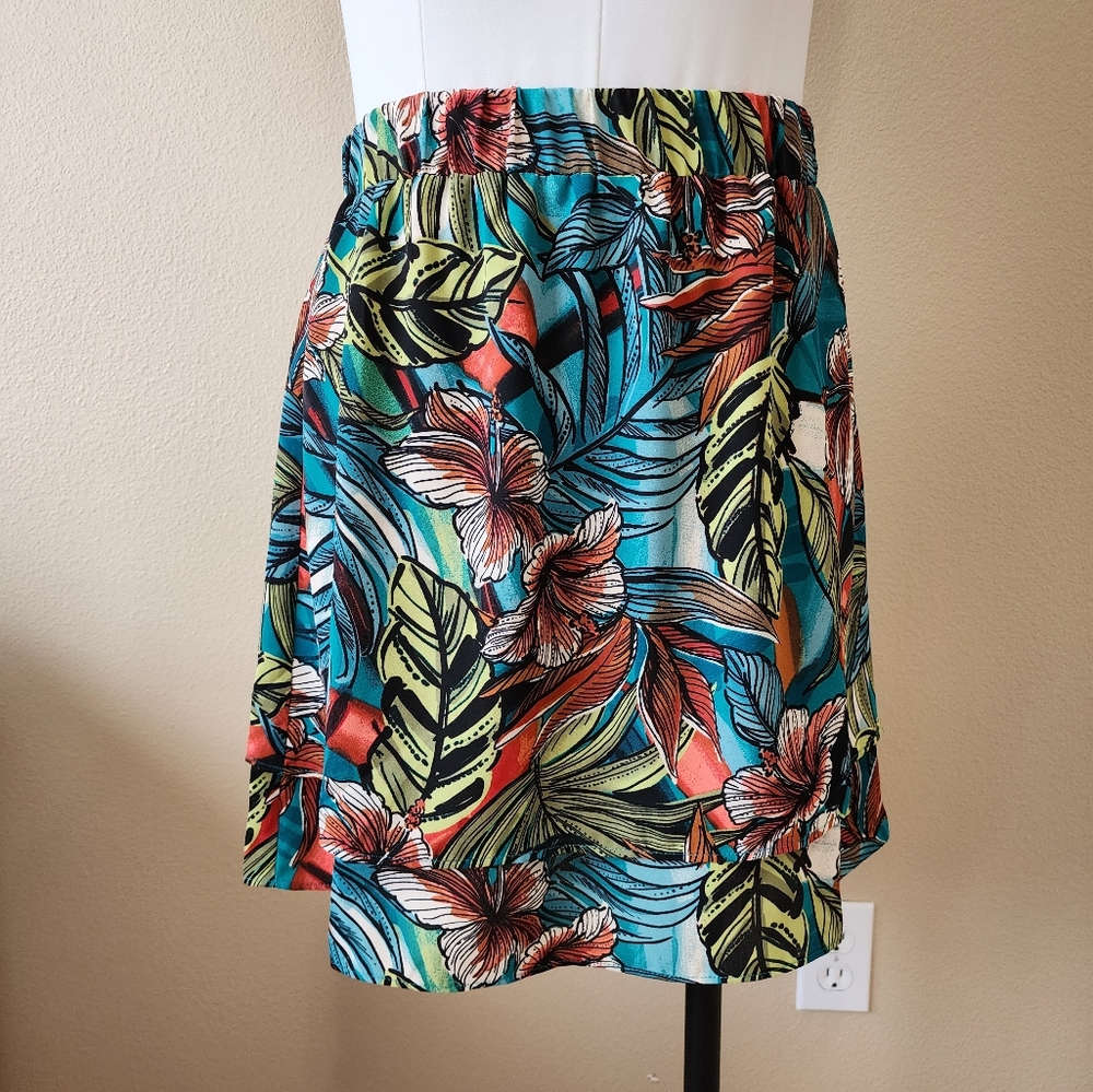 Loft multi-colored skirt